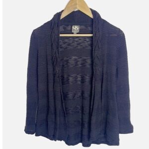 Anthropologie One September open front cardigan XS